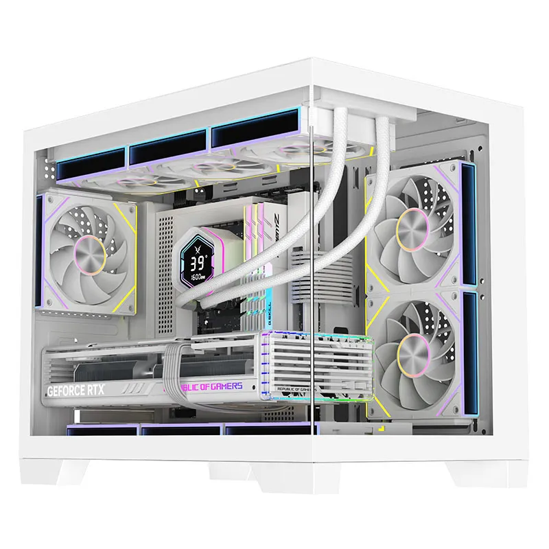 Pc Gaming Liquid - Boîtier PC Ruixi Chasing M360 M-ATX