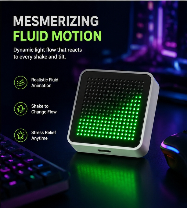 Ornement de bureau à simulatio - Pc Gaming Liquid avis et prix