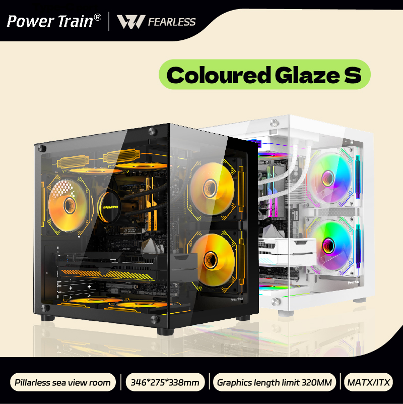 Boîtier PC Power Train Coloure - Pc Gaming Fullset avis et prix