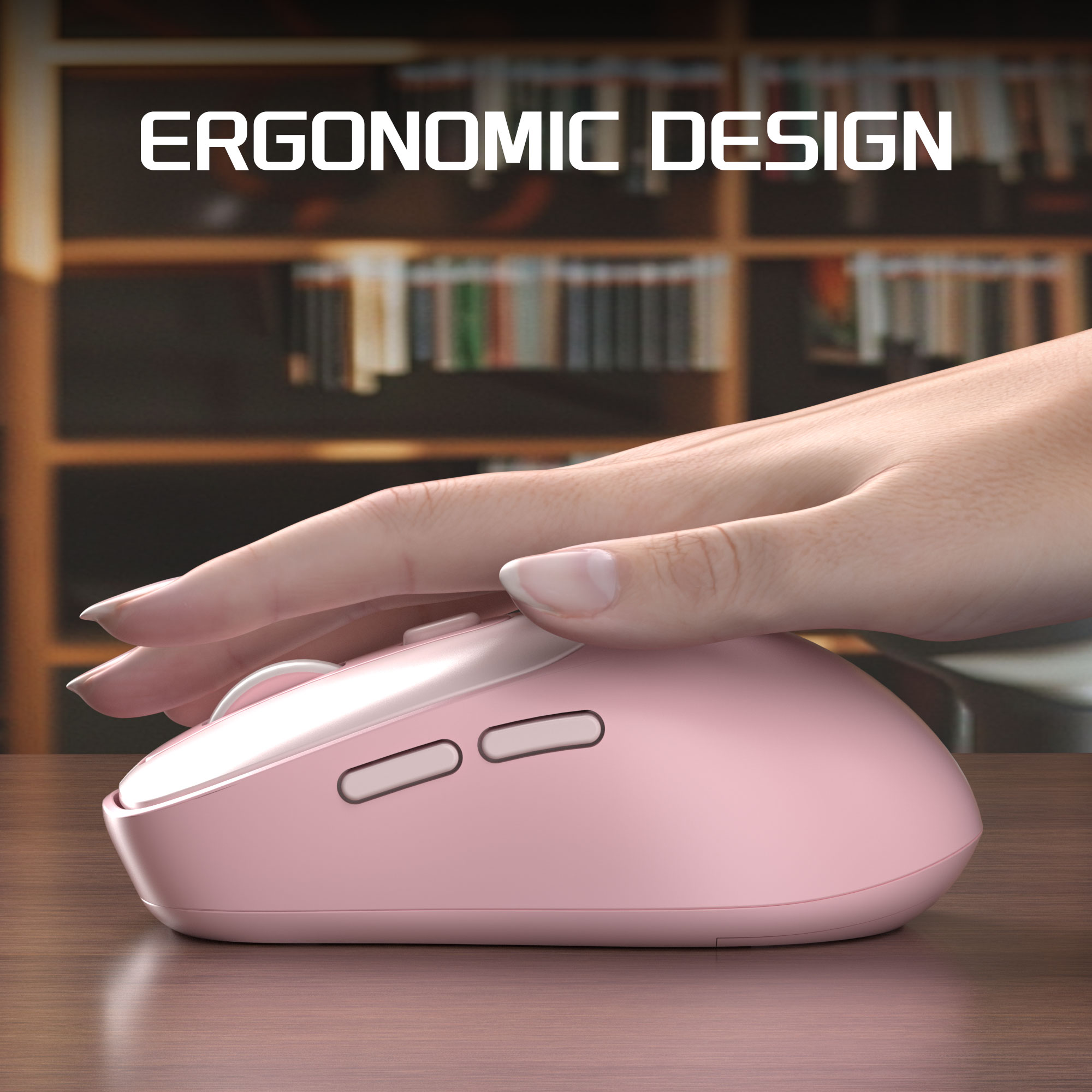 Souris sans fil MageGee, conne - Pc Gaming Pink avis et prix