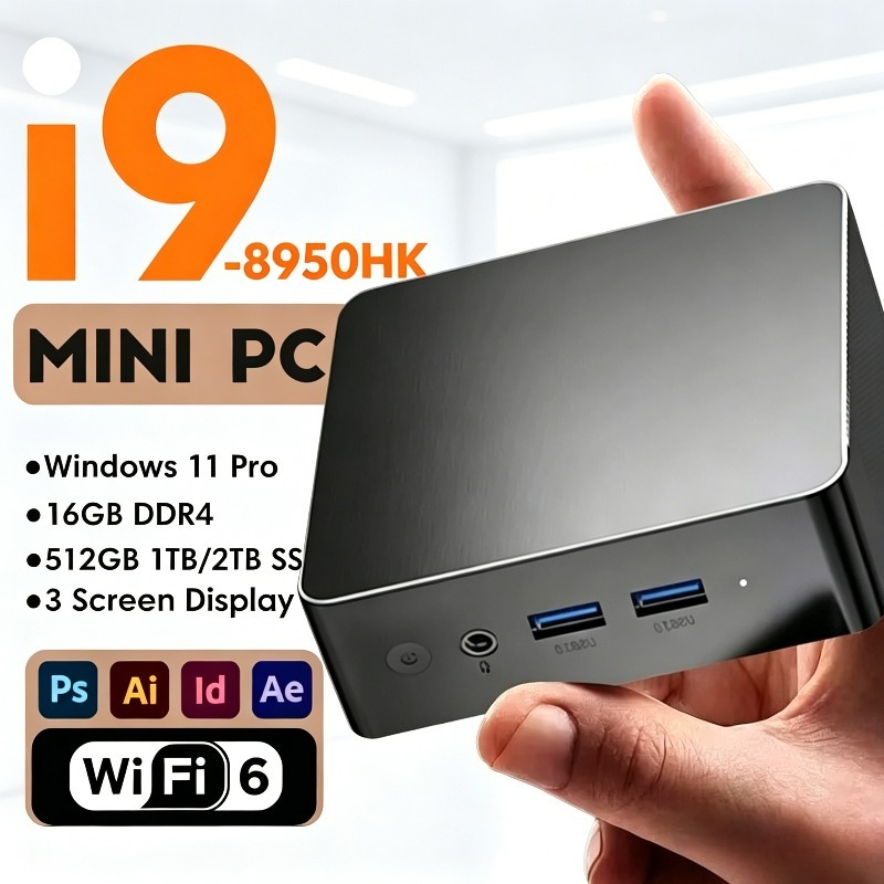 Mini PC Intel Core i9 8950HK,  - Pc Gaming Intel avis et prix